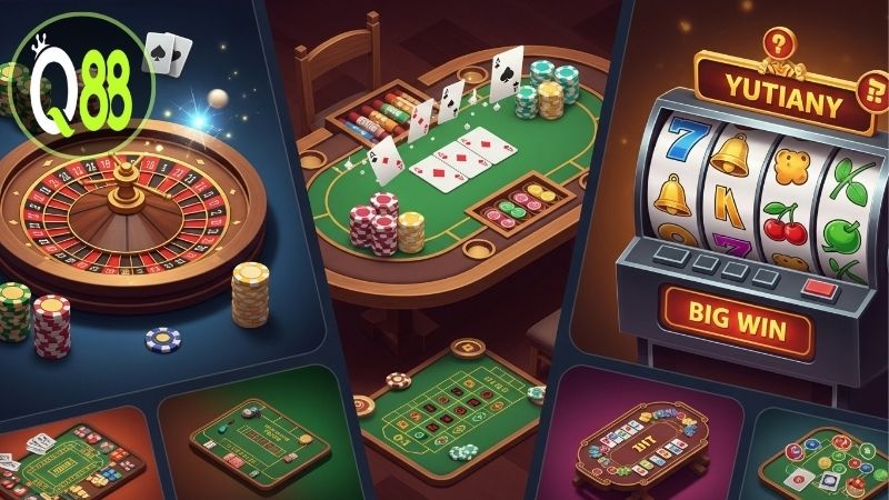Các trang casino trực tuyến phổ biến và uy tín