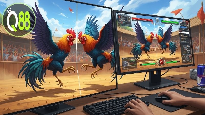 Tường thuật trực tiếp đá gà Thomo kịch tính mỗi ngày